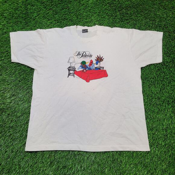 VTG 90s Peabody Hotel Ducks T-Shirt Large (Tagged XL) Single Stitch Screen Stars - Picture 1 of 7